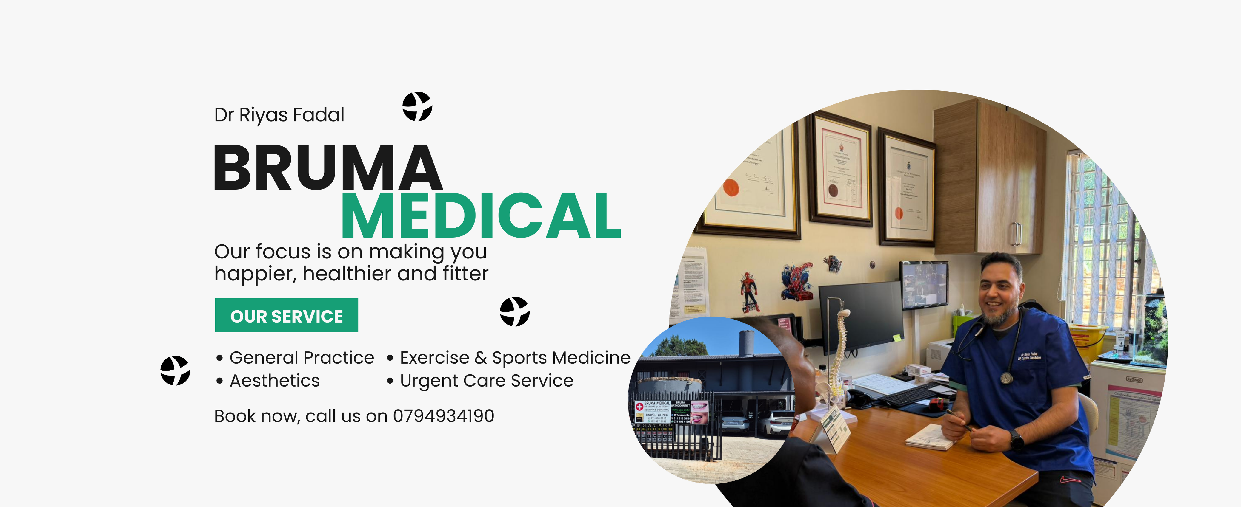 Clinic banner mobile